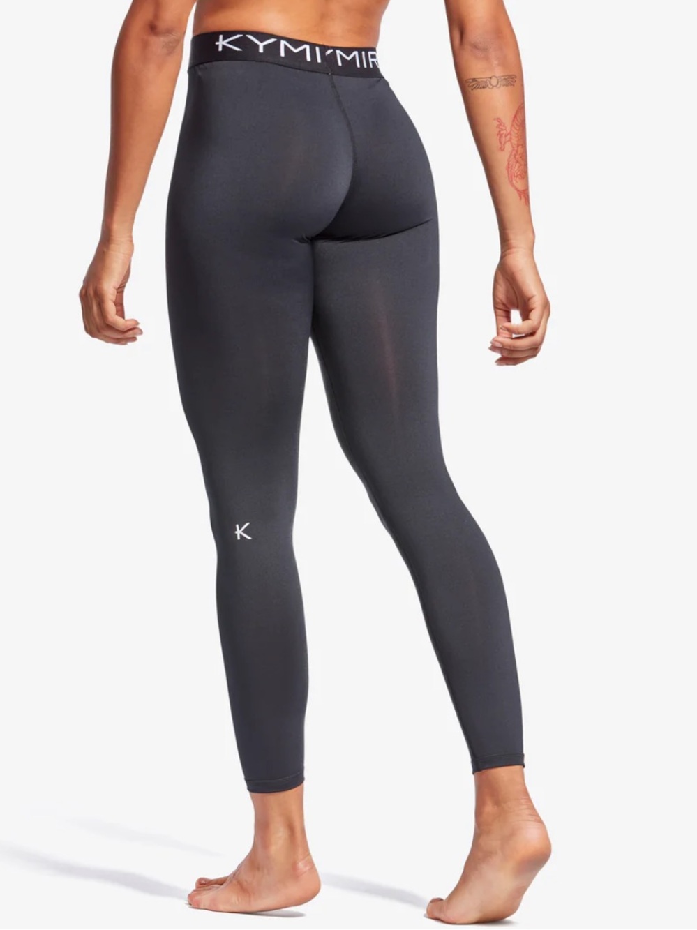 Infrared Performance Black High-Rise Leggings